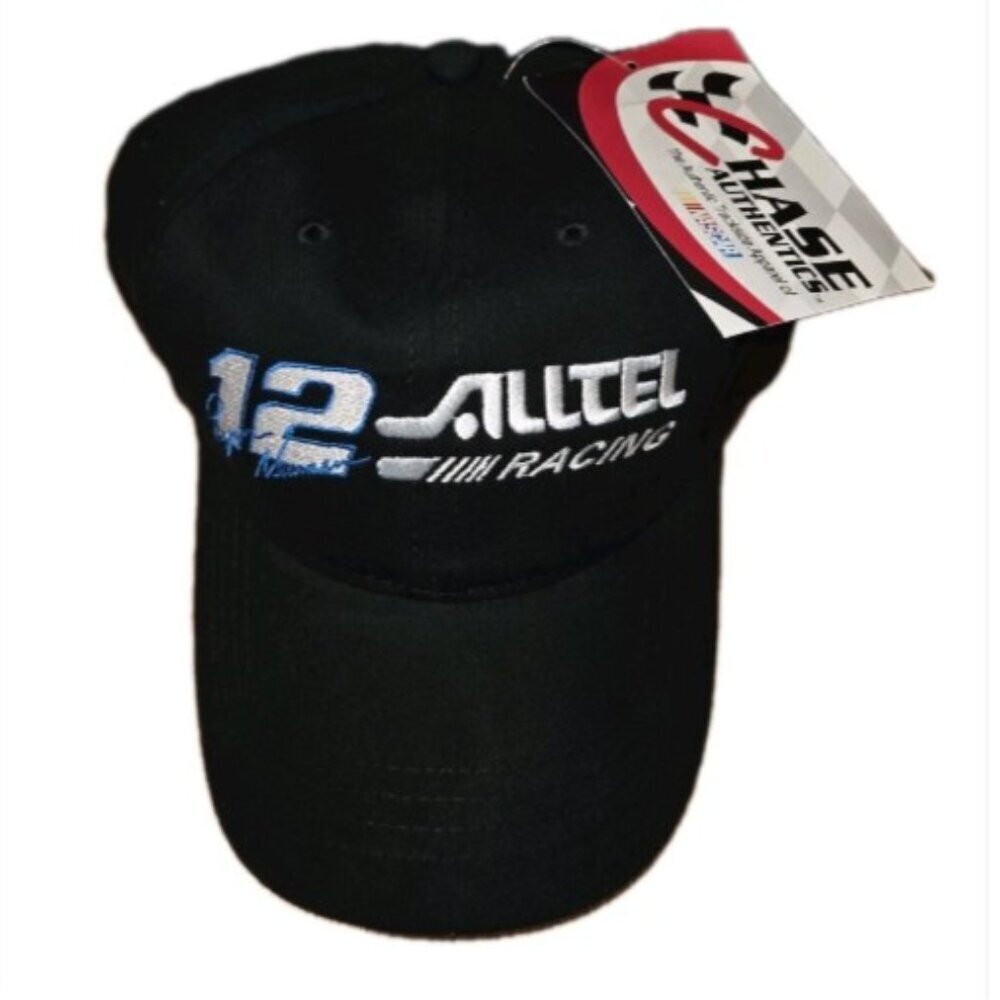 NWT Ryan Newman Alltel #12 Hat Penske Racing Adjustable Cap Chase Authentics